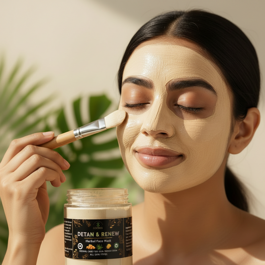 De-Tan & Renew Herbal Face Mask