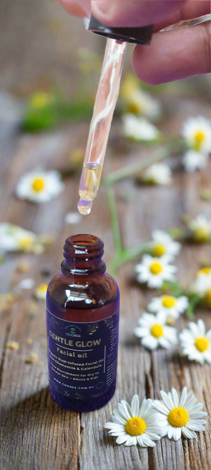 Gentle Glow Facial Oil - Chamomile and Calendula