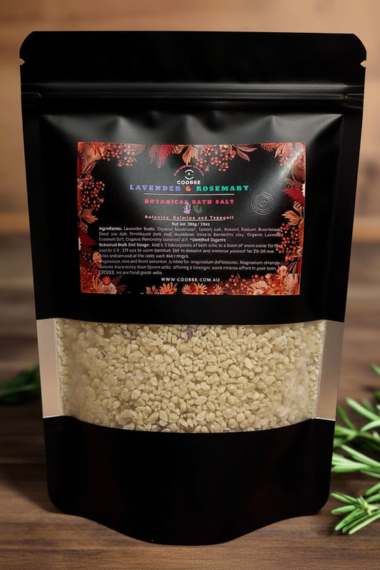 Lavender & Rosemary Botanical Bath salt - COOBEE