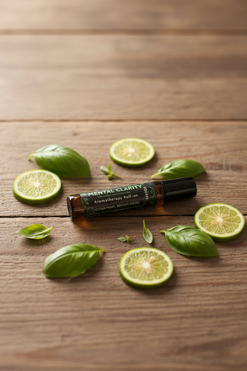 MENTAL CLARITY Aromatherapy Roll-On | COOBEE