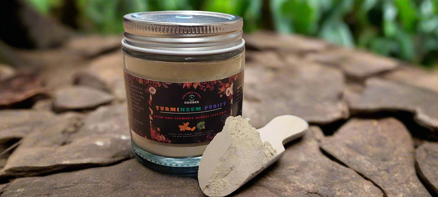 TurmiNeem Purify-Neem and Turmeric Herbal Face pack - COOBEE