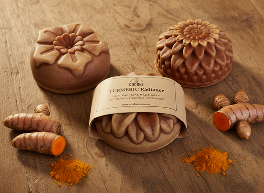 Turmeric Radiance Bar - Natural Handmade Soap (Seasonal Collection)