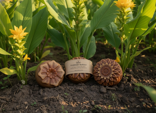 Turmeric Radiance Bar - Natural Handmade Soap (Seasonal Collection)
