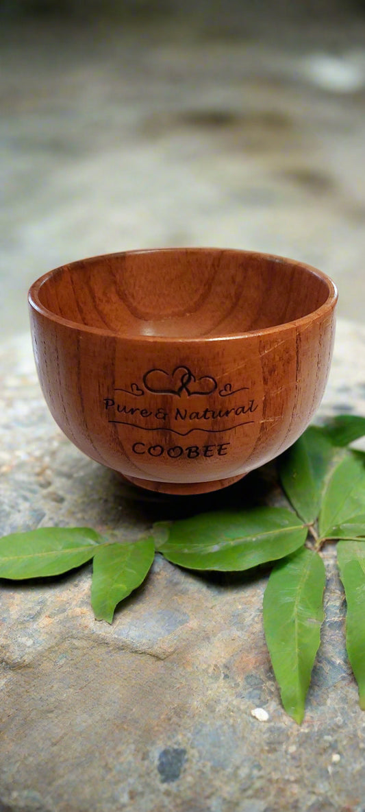 Face mask wooden bowl - COOBEE