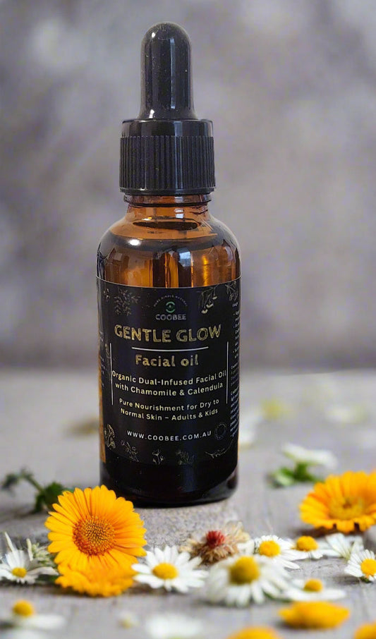 Gentle Glow Facial Oil - Chamomile and Calendula