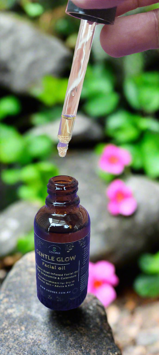 Gentle Glow Facial Oil - Chamomile and Calendula