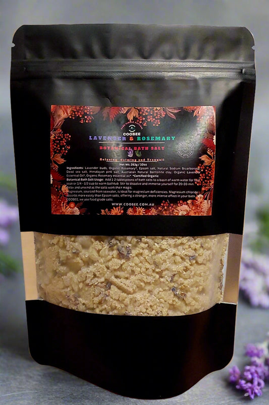 Lavender & Rosemary Botanical Bath salt - COOBEE