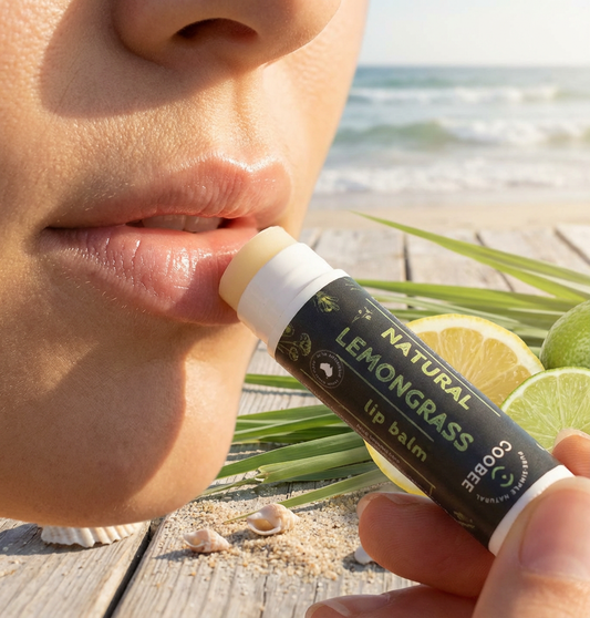 Natural Lemongrass Lip Balm - COOBEE