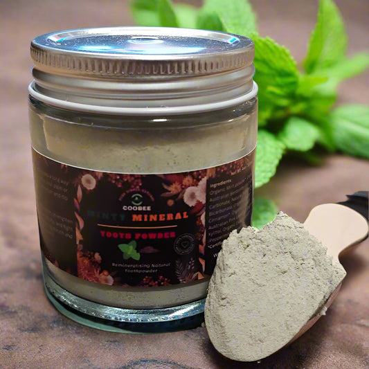 MINTY MINERAL -  Remineralising Natural Tooth powder - COOBEE