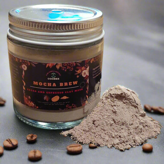 Mocha Brew  Cacao and Espresso Clay Mask - COOBEE