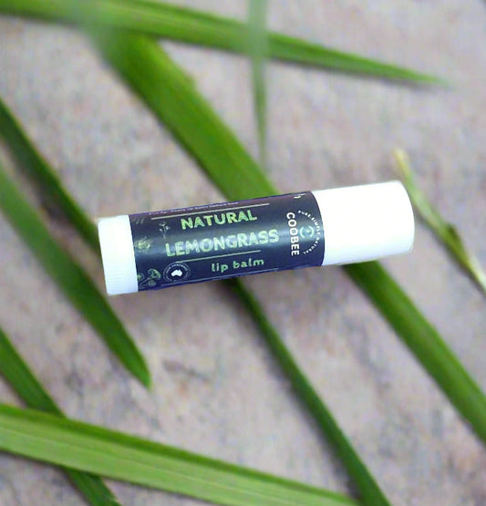 Natural Lemongrass Lip Balm - COOBEE