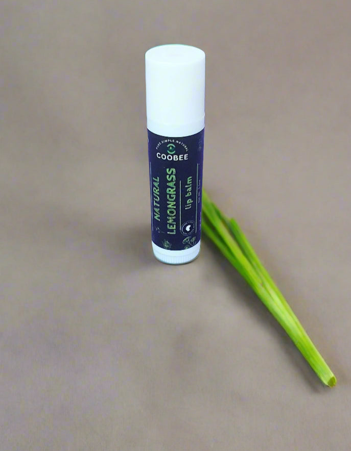 Natural Lemongrass Lip Balm - COOBEE