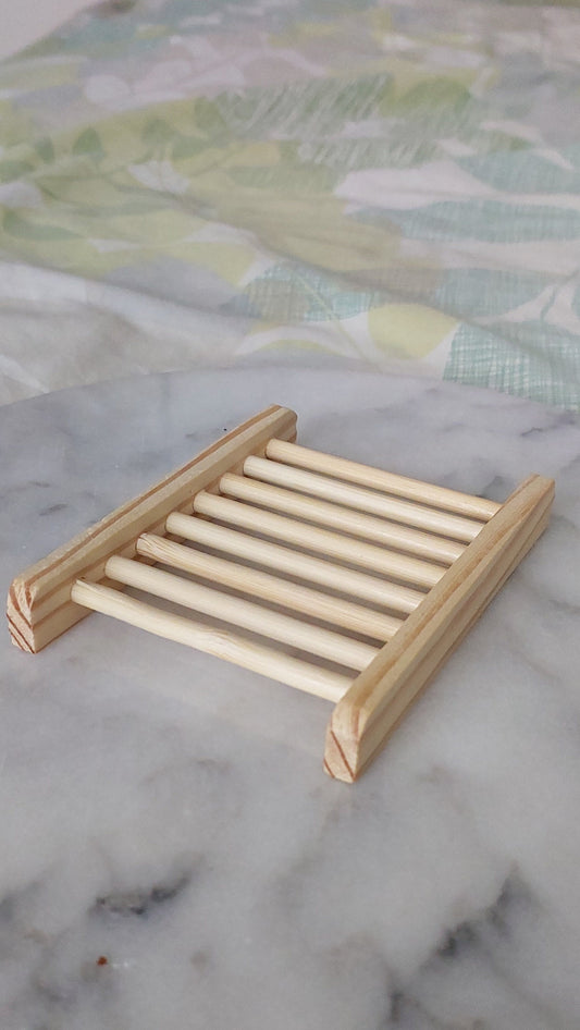 Natural Wood Soap Holder- COOBEE