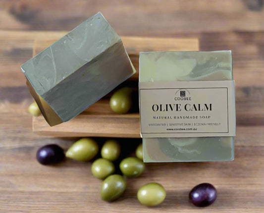 Olive Calm - Natural Handmade Soap for Eczema prone skin