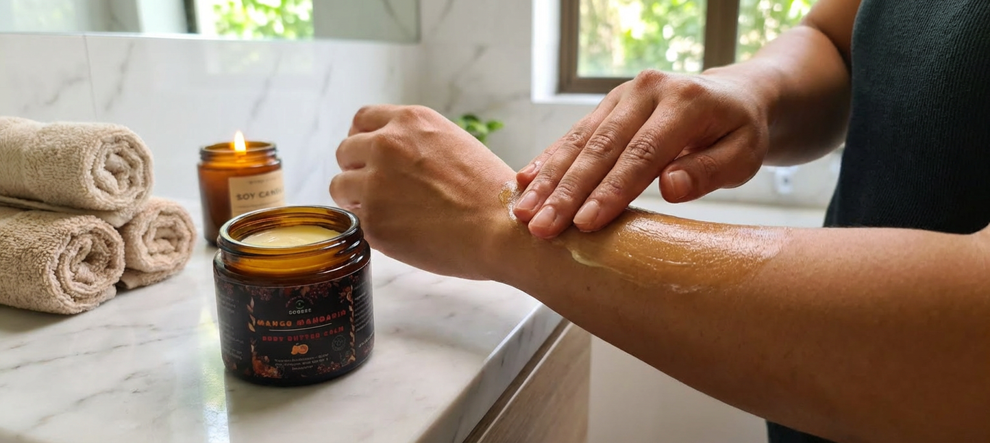 Mango Mandarin Body Butter Balm - COOBEE