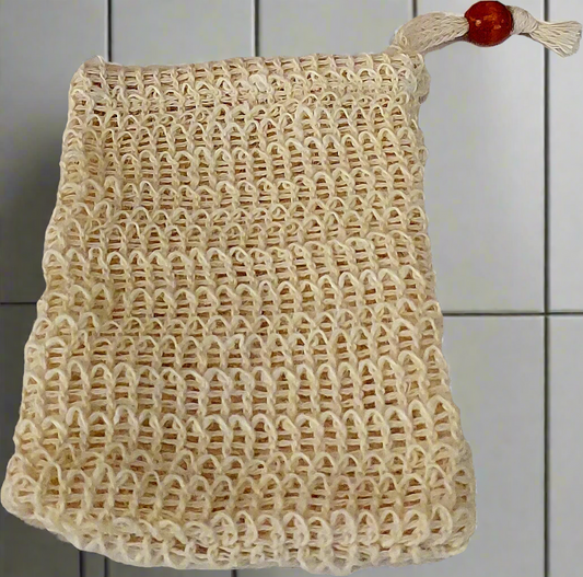 Sisal Natural Soap Cocoon bag