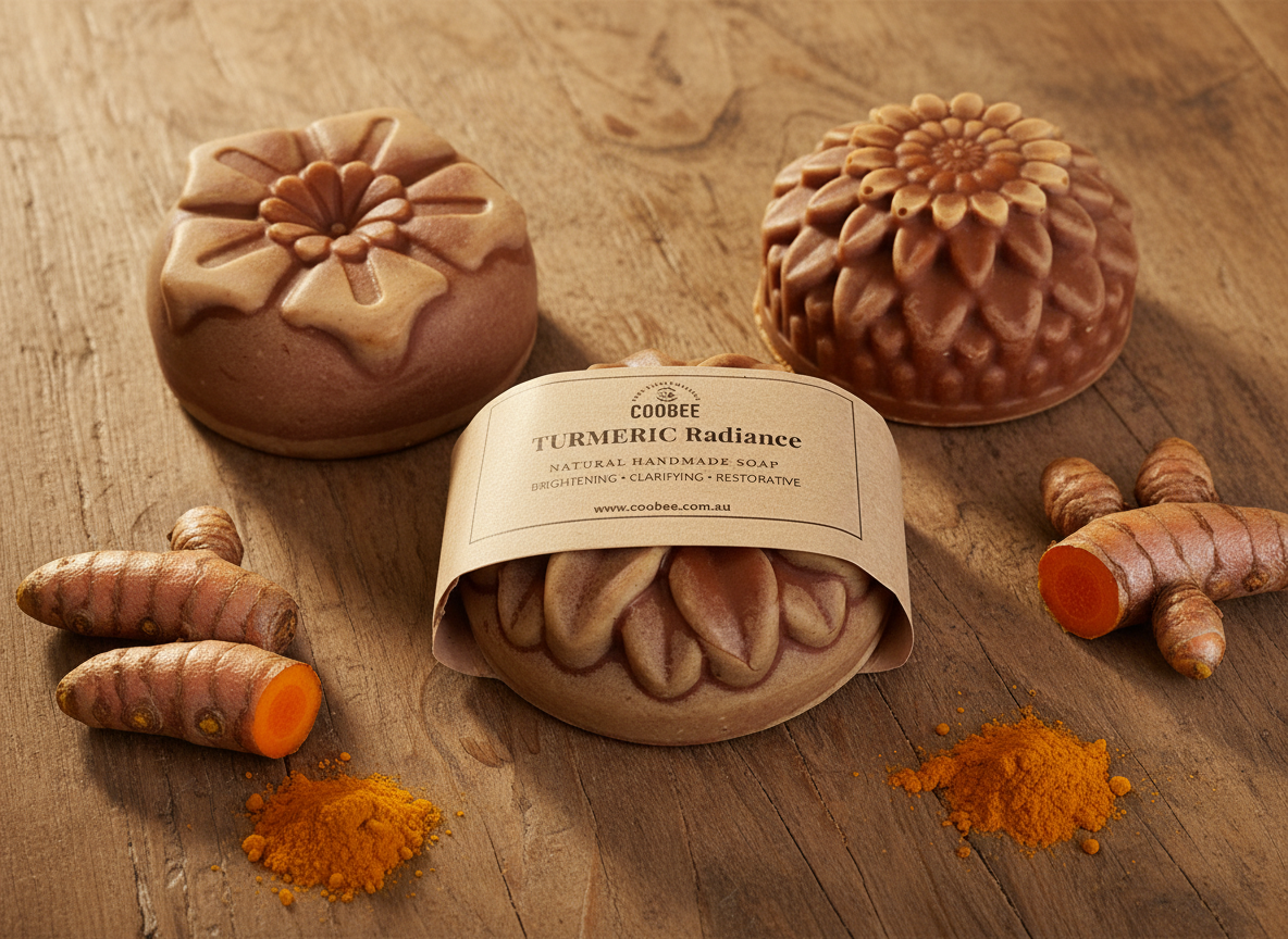 Turmeric Radiance Bar - Natural Handmade Artesan Soap | COOBEE