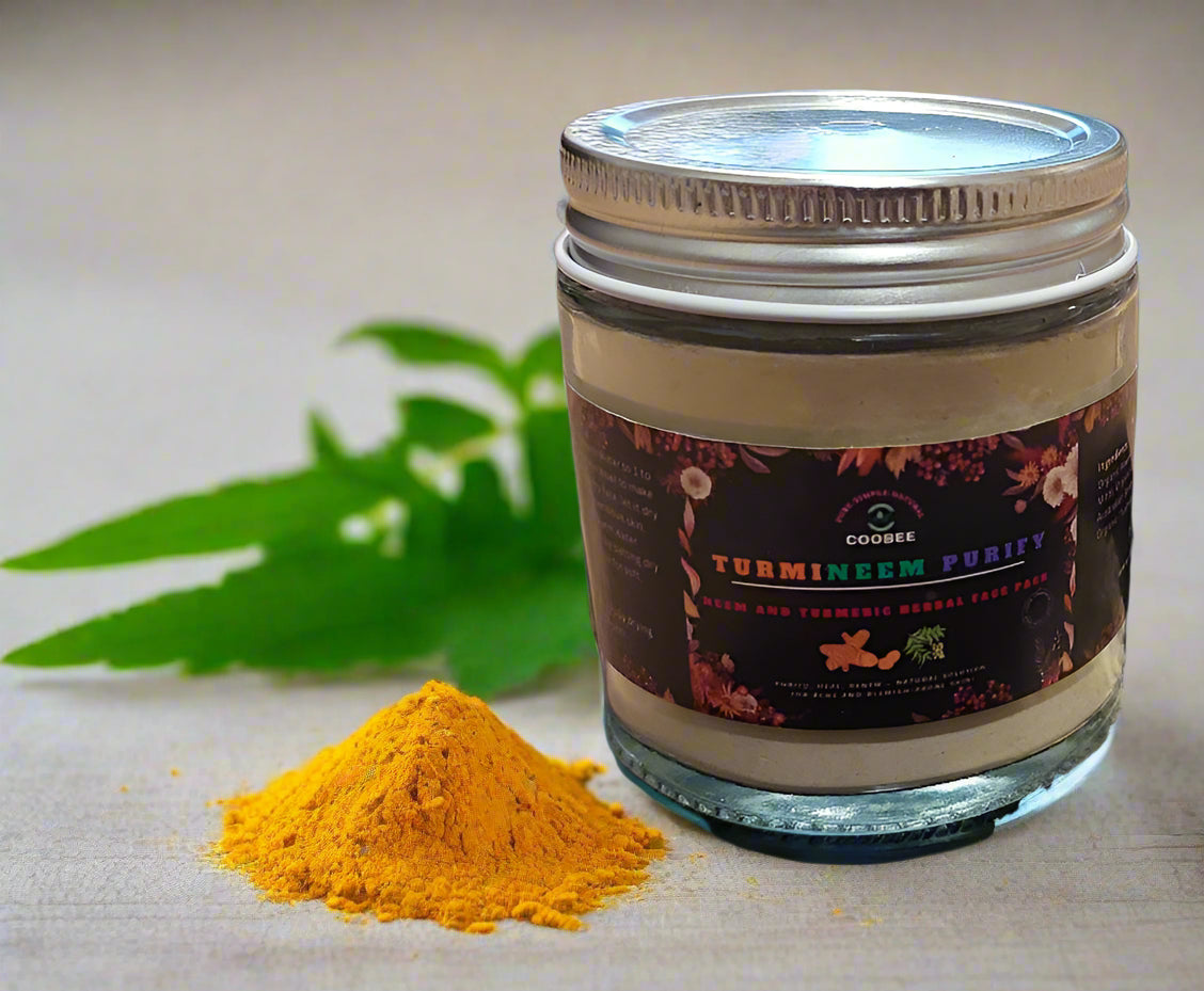 TurmiNeem Purify-Neem and Turmeric Herbal Face pack - COOBEE