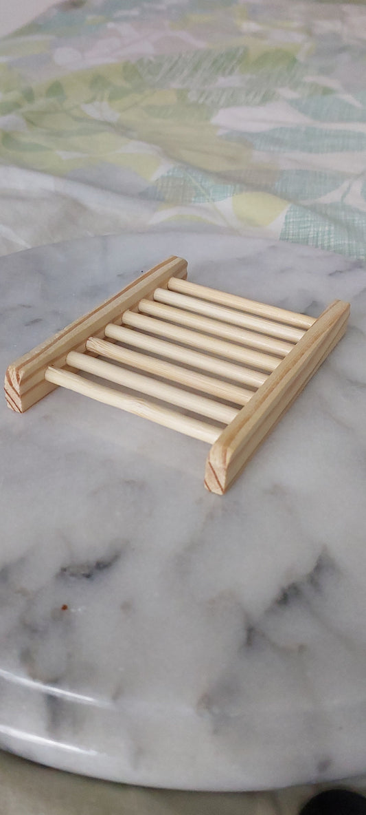 Natural Wood Soap Holder